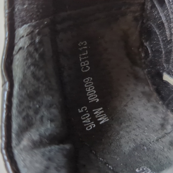 Bolo Etched Tooled Embossed Clog Wedge Nursing Shoes 9 Black - Picture 3 of 16